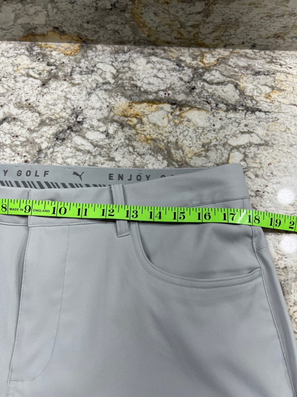 Puma Light Gray Performance Pants - Picture 11 of 17